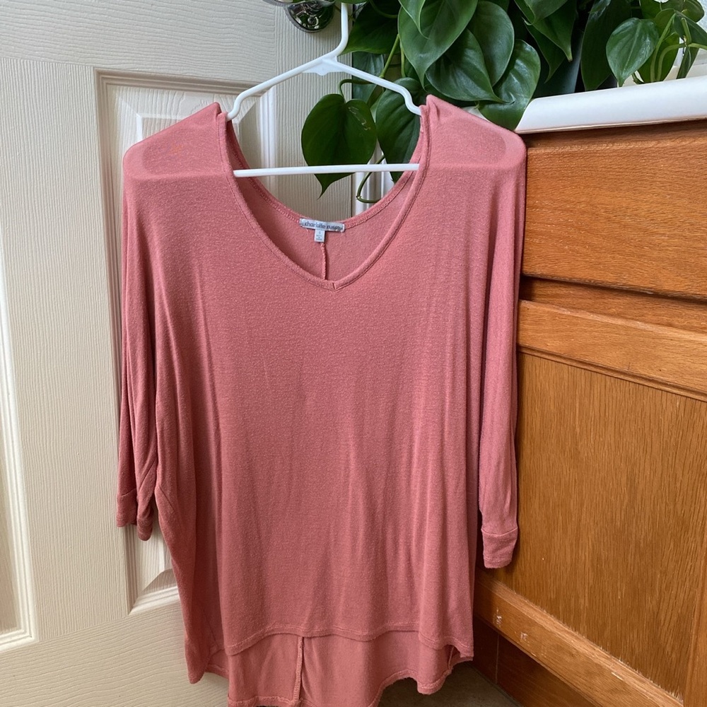 Soft Pink loose shirt